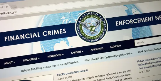 FinCEN Proposes Rule to Reform Anti-Money Laudering Program