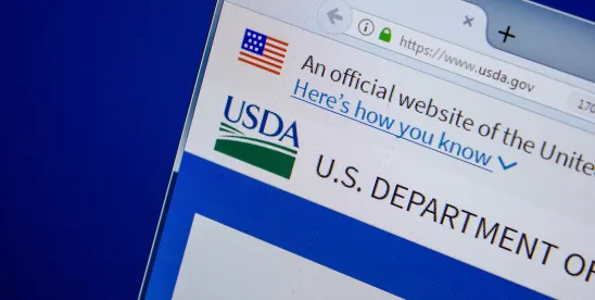 USDA Announces Creation of USDA Guidance Portal Containing Docume