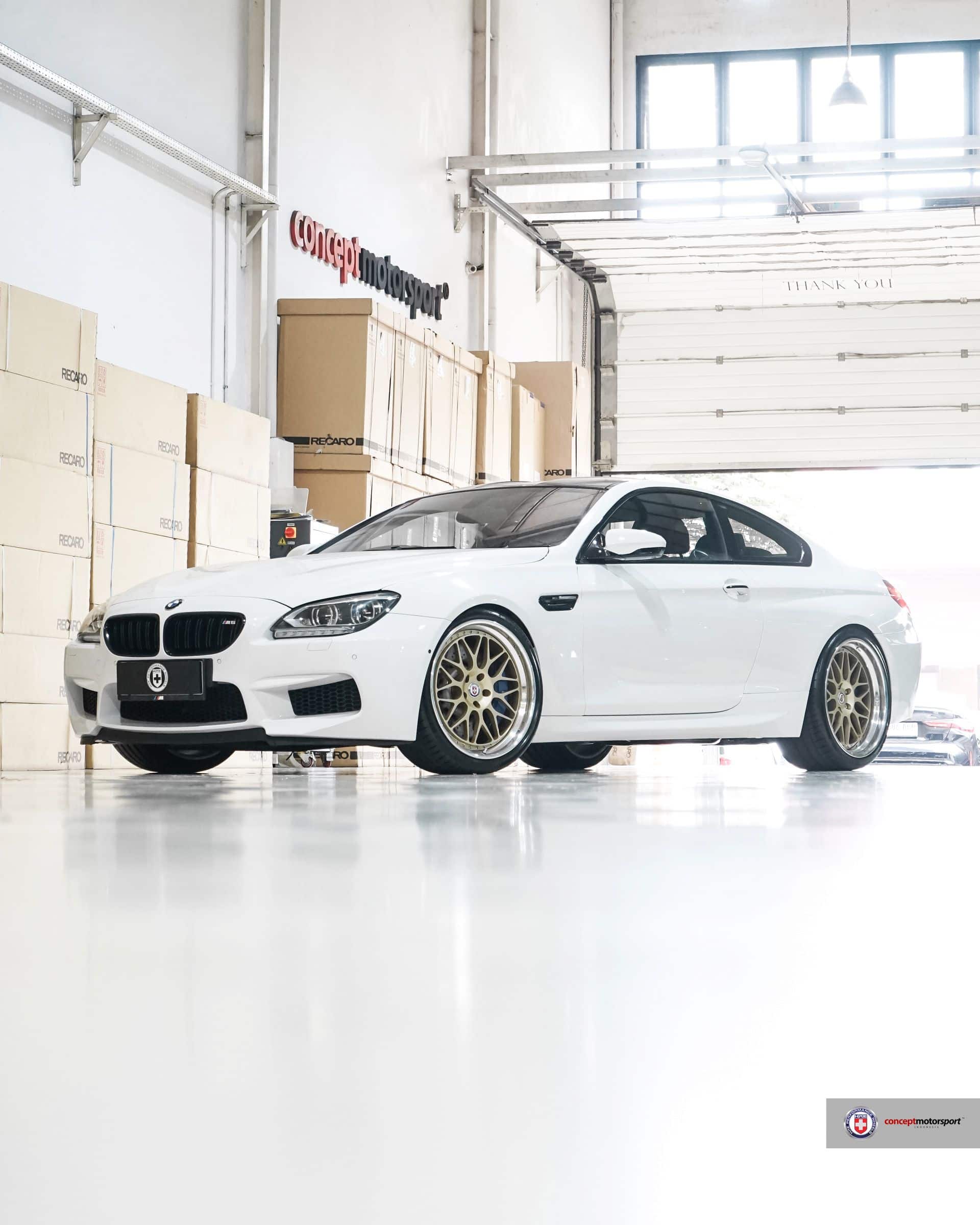 Why This BMW M6 on Gold HRE Wheels Actually Works