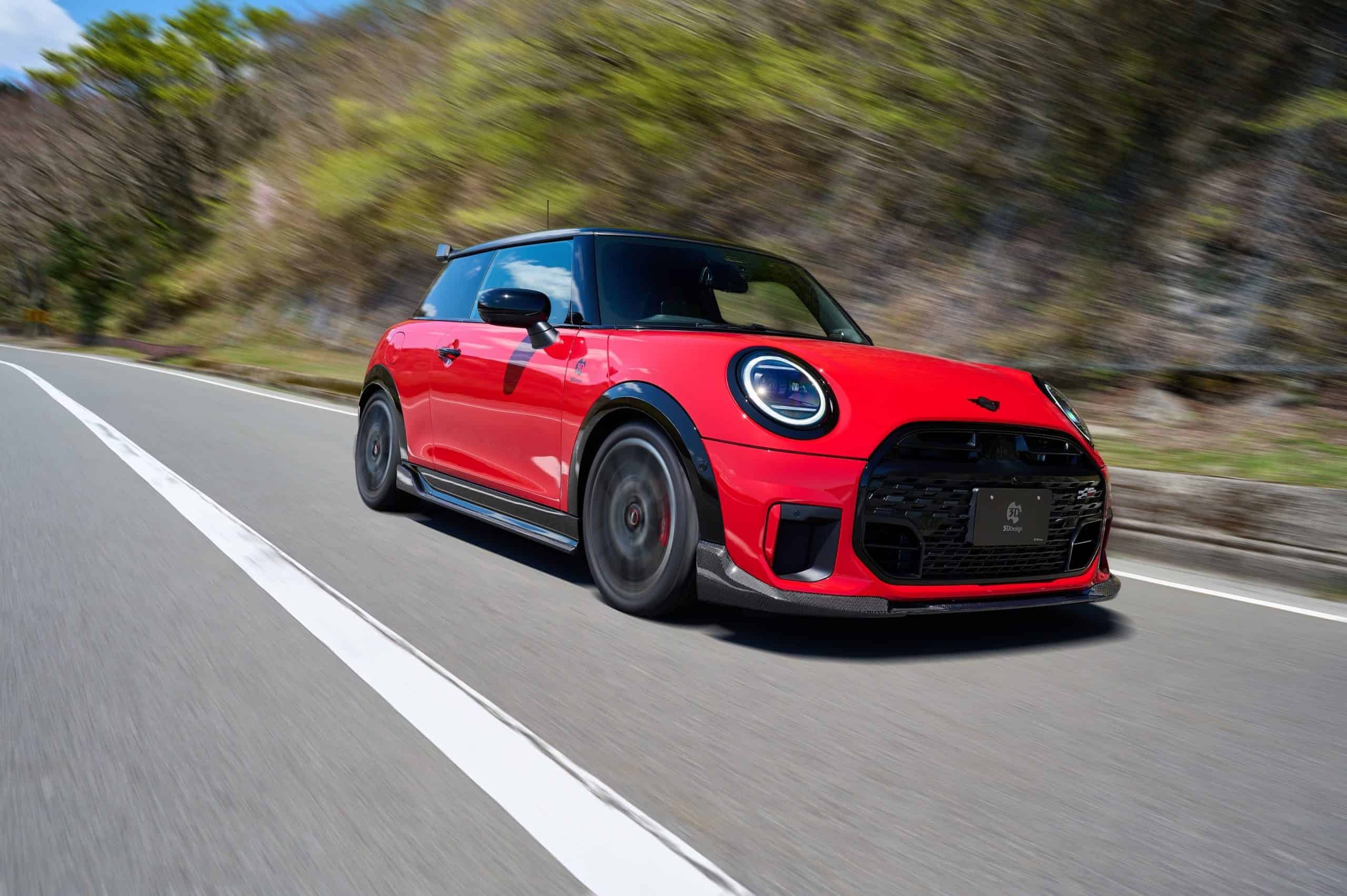 3D Design MINI JCW F66 Wet Carbon Aero Kit
